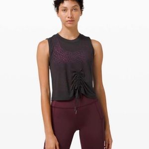 Lululemon Cinch Me Up Front Tank